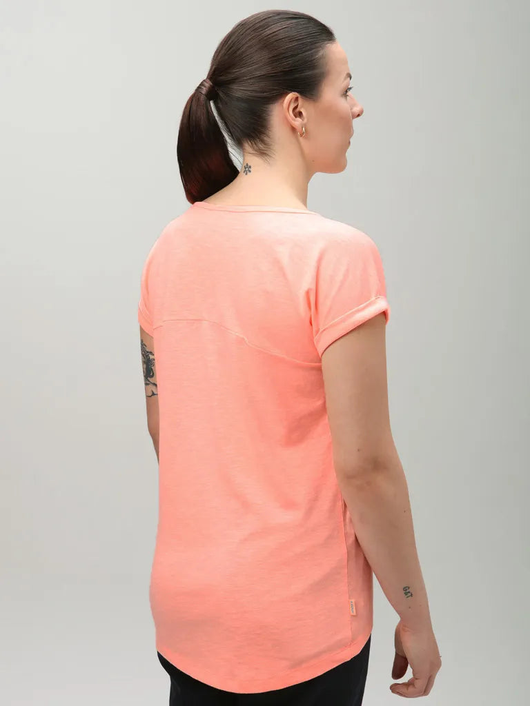 Dames T-shirt LAP BLAVEKARKA ORANJE ORANJE S