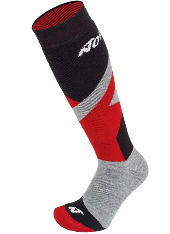 Nordica Jr Multisport Winter 2P Mittelgrau/Rot/Schwarz-Mittelgrau Grau 35-38