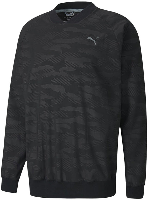 Men's Sweatshirt Puma Men Embossed Wind Shirt Xl