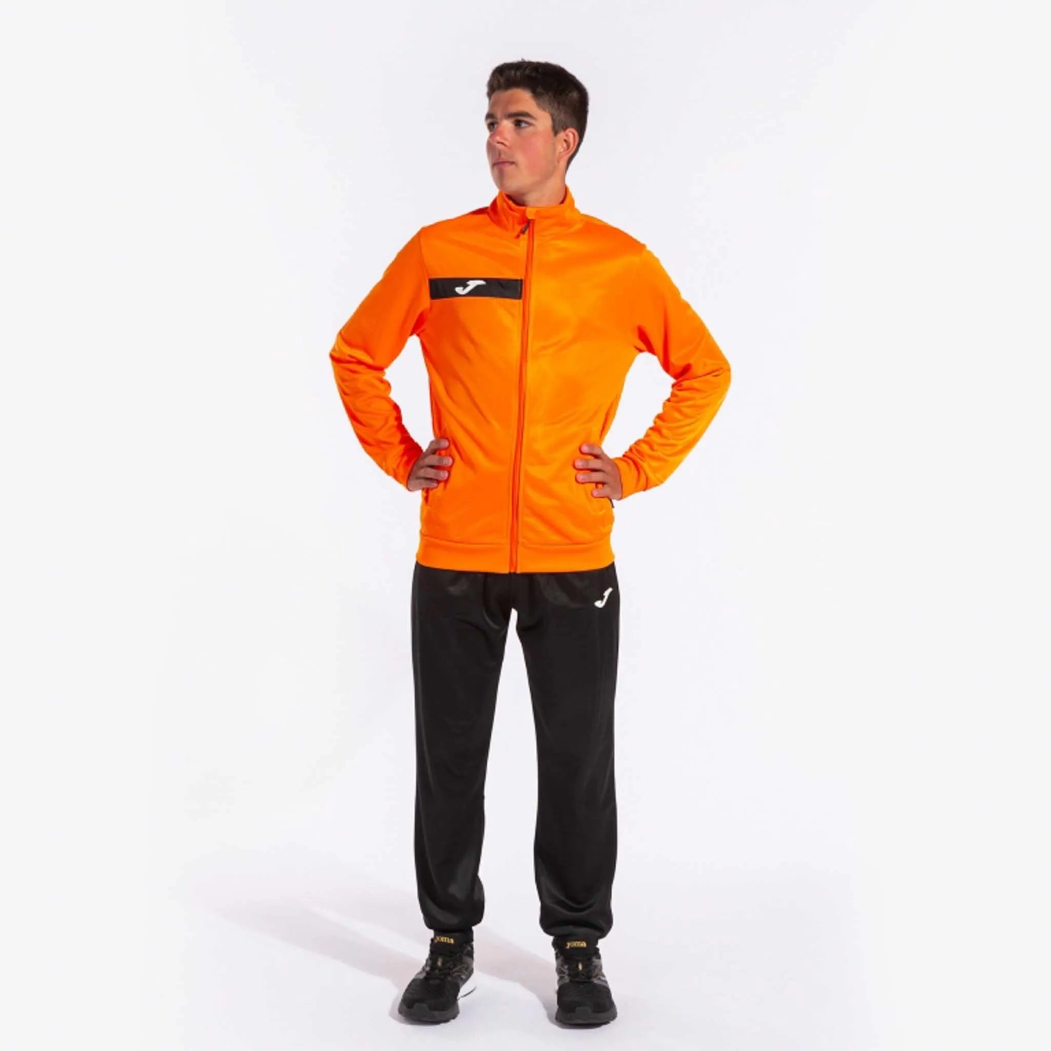Sports Set Joma Columbus Tracksuit Orange-Black Orange 3xl