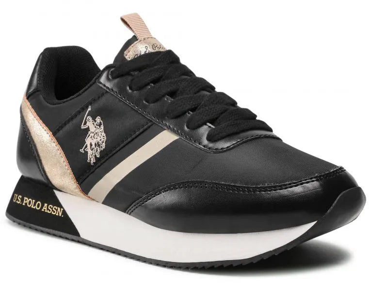 NE. Polo Assn. Doamne adidași Black Size 37