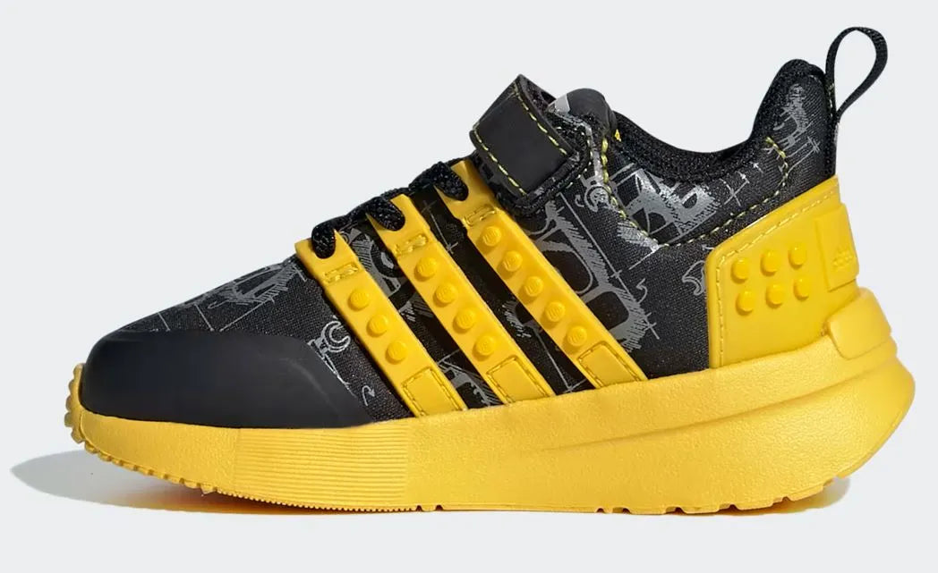 Adidas Junior Lego Racer TR bróga leanaí buí-dubh 23