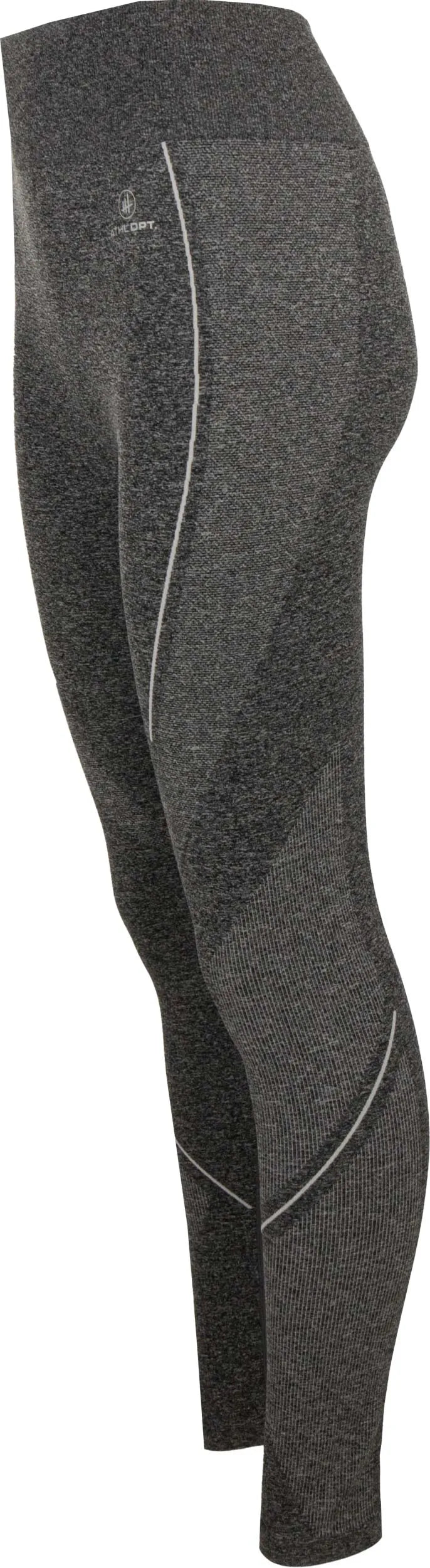 Women's functional compression leggings athl. dpt elisabeth lead grey xs-s