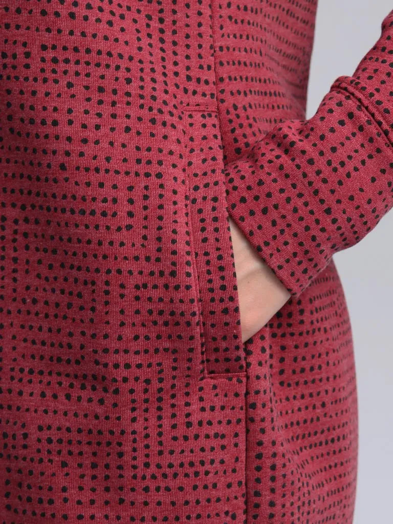 Women's sports dress/sweatshirt loap ebunka pink xs