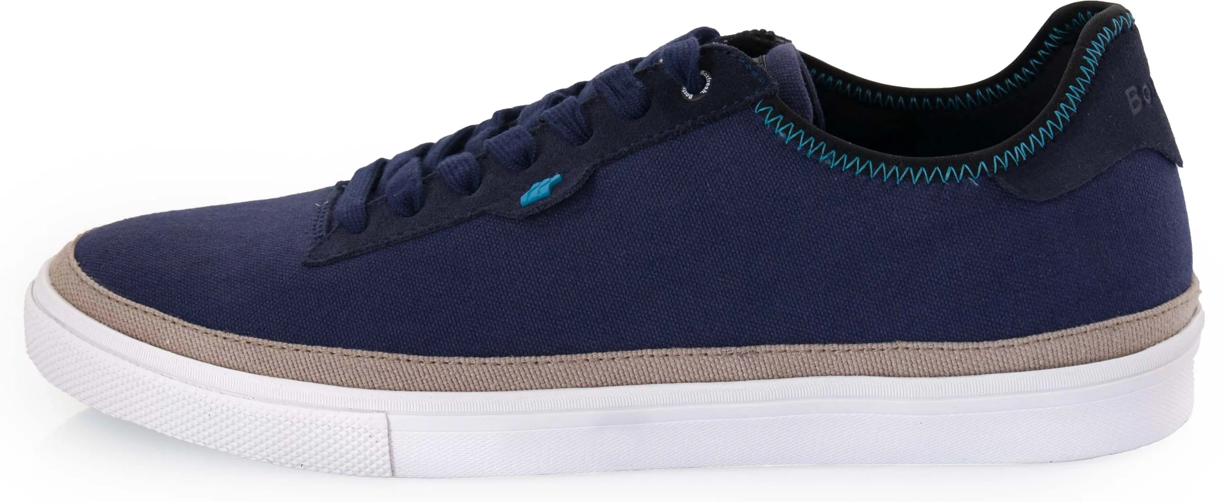 BoxFresh Men Classic Low 43: Sneakers en cuir pour hommes