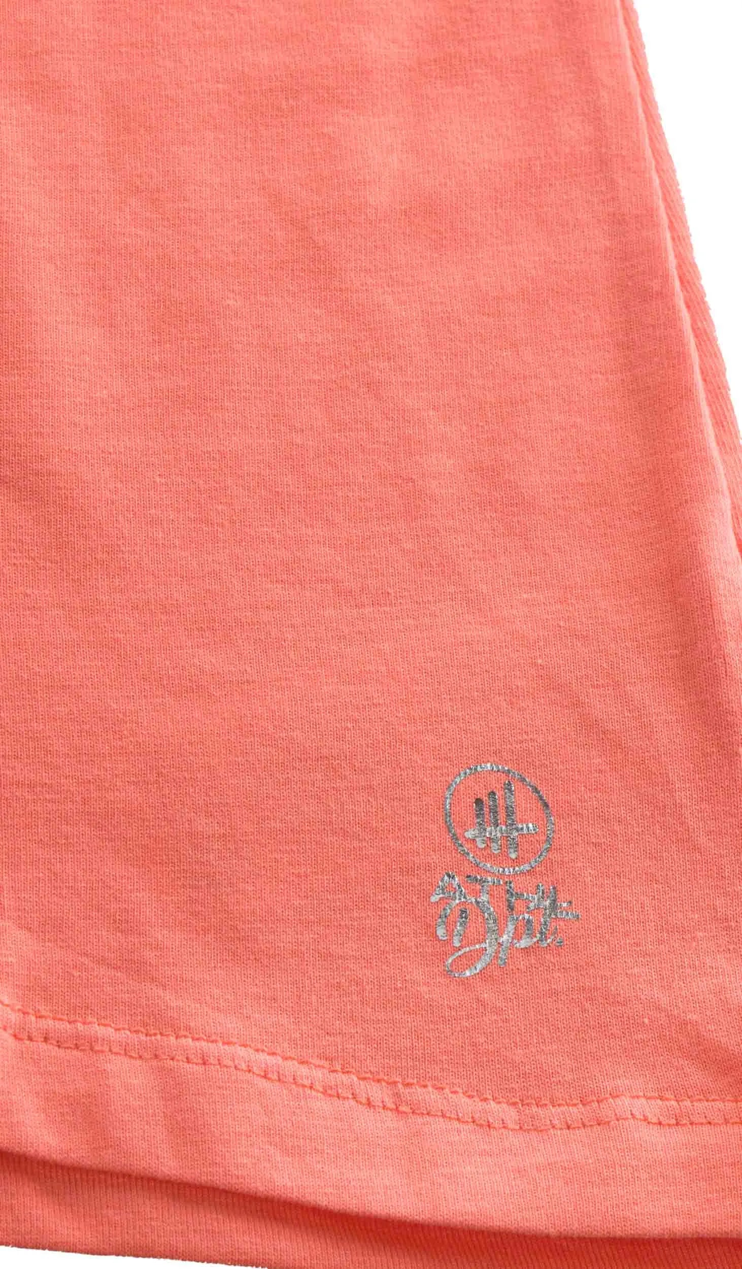 Women's tank top athl. dpt diga coral orange s