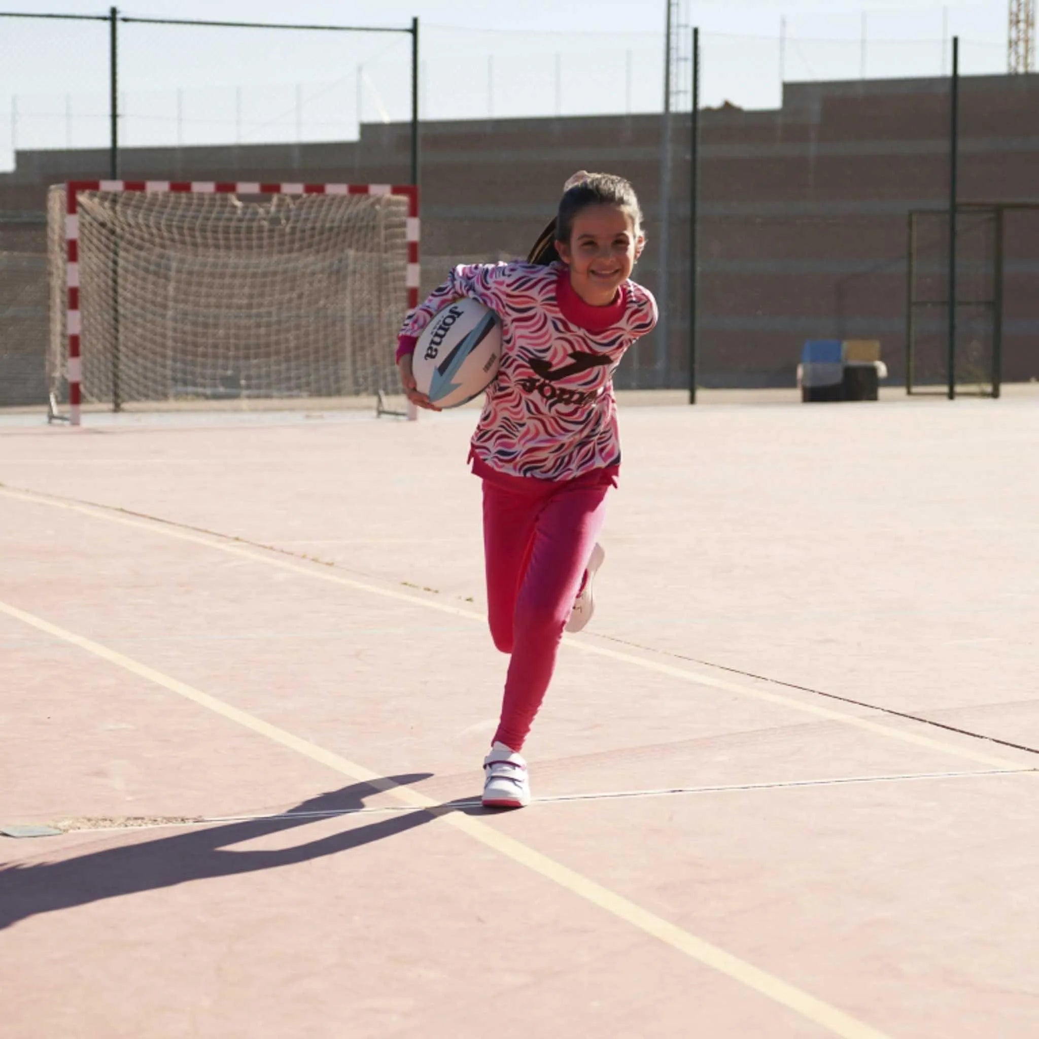 Kindersport Joggingbroek Joma Street dlouhé punčocháče fuchsia roze xs