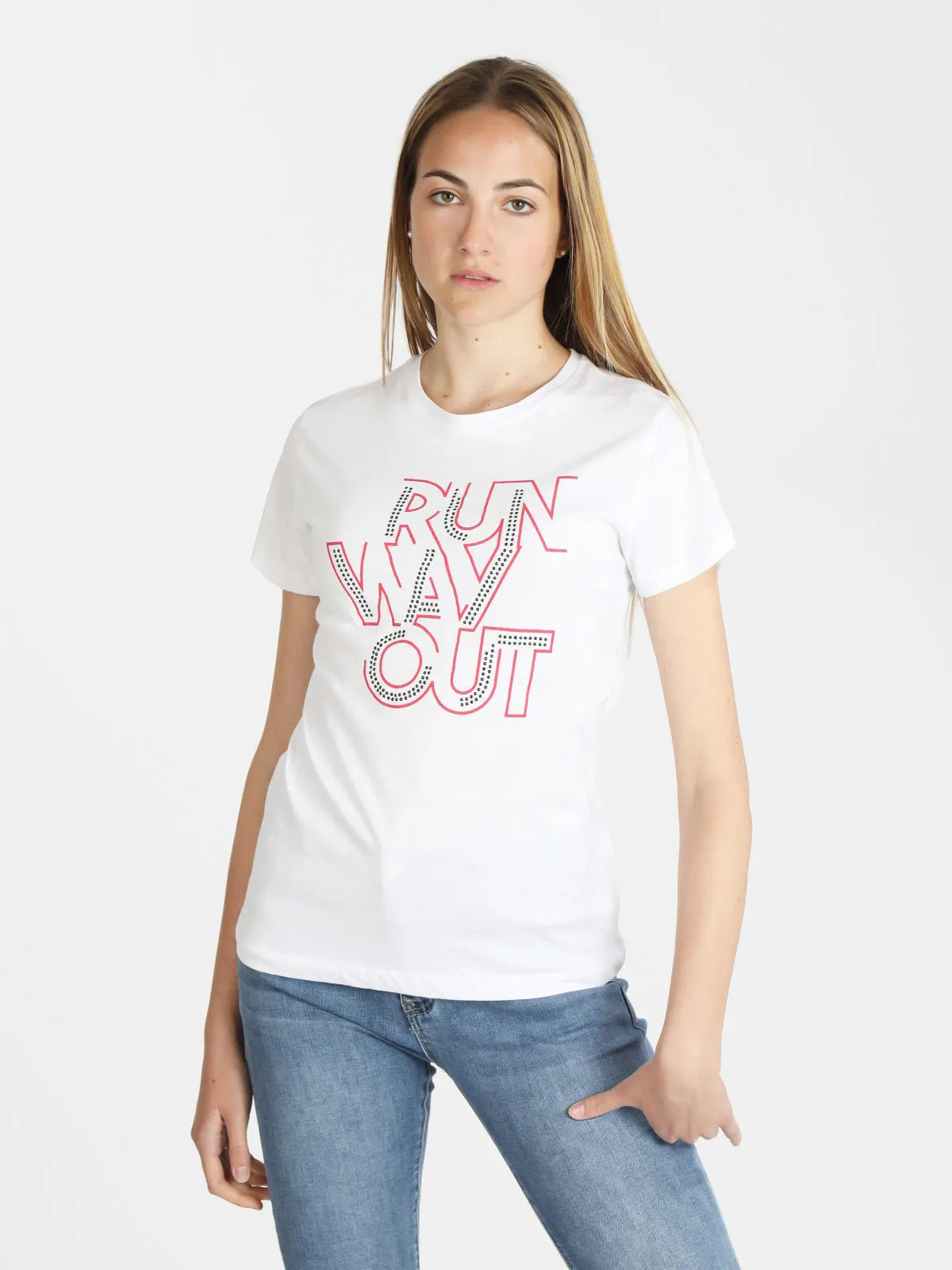 Ladies Sport T -Shirt Vera White M - Åndbar og fleksibel