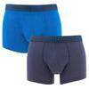 Men's Boxers Puma Birdfeet Stripe Boxer 2-Pack Blue L