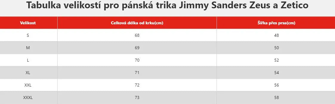 Pánské tričko Jimmy Sanders Bordeaux z bavlny