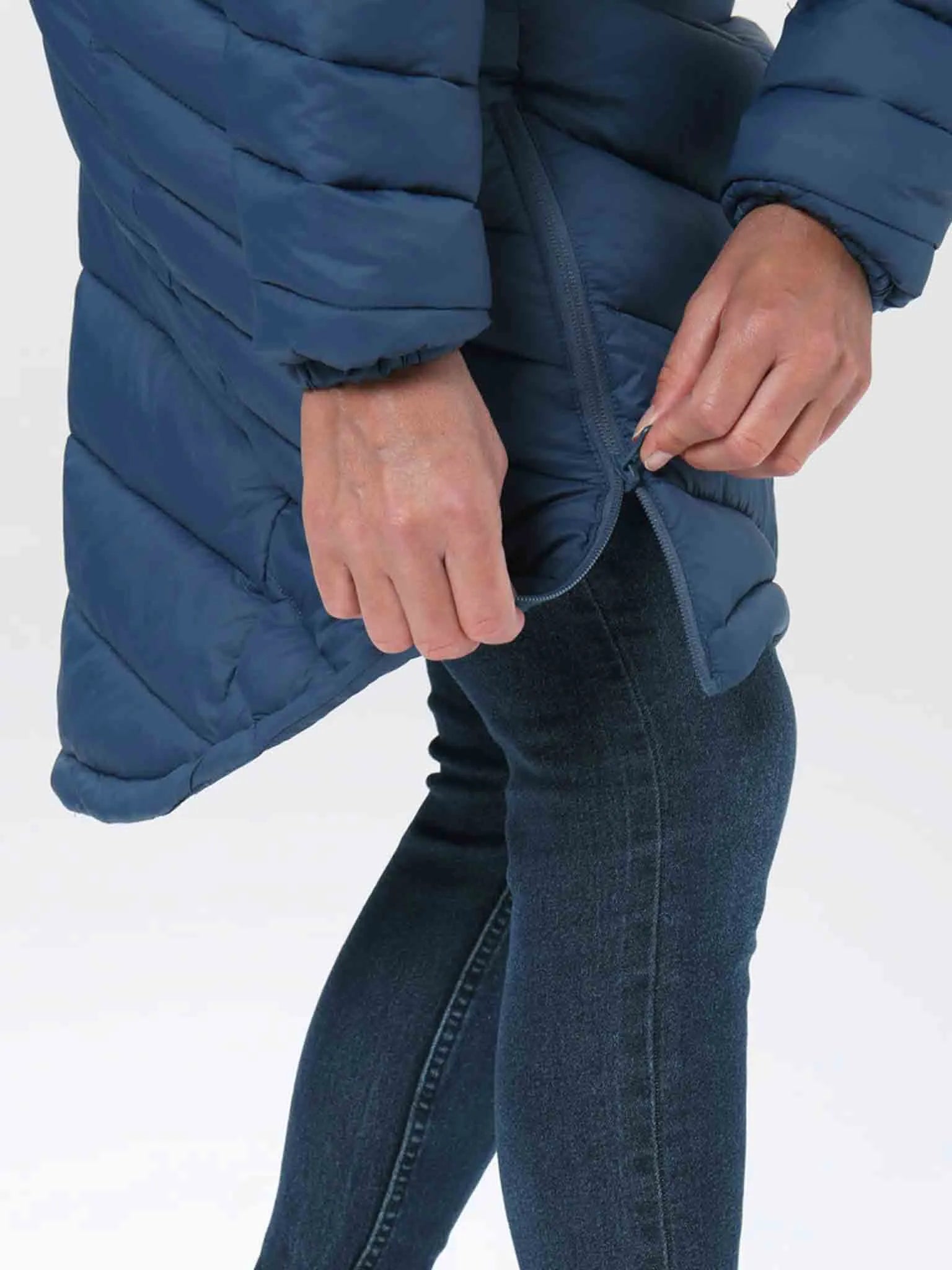 Women's coat loap jeroma blue xl