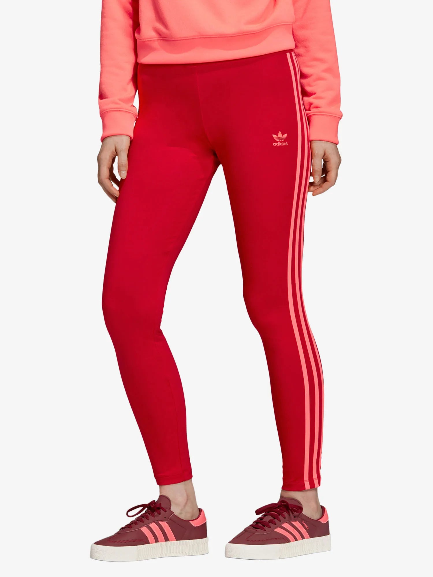 Adidas 3 -Stripes Leggings na mBan - daingean & breathable