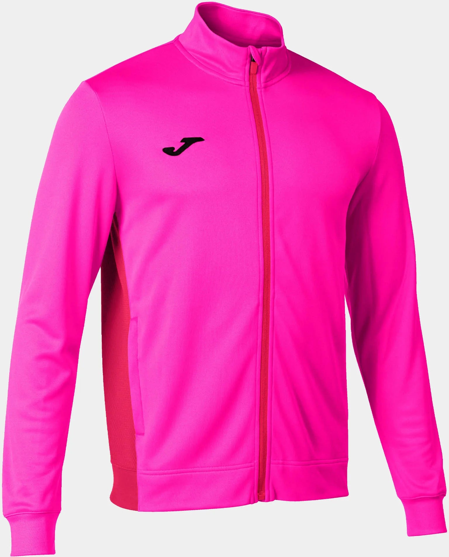Sport sweatshirt Joma Winner II Fuld lynlås fluor Pink Pink 3XL