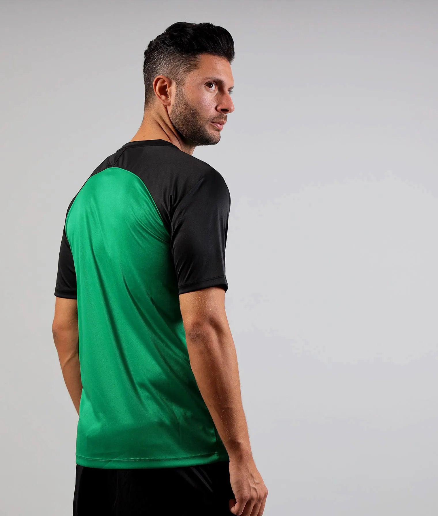 T-léine spóirt Givova Capo Green-Black 2xs