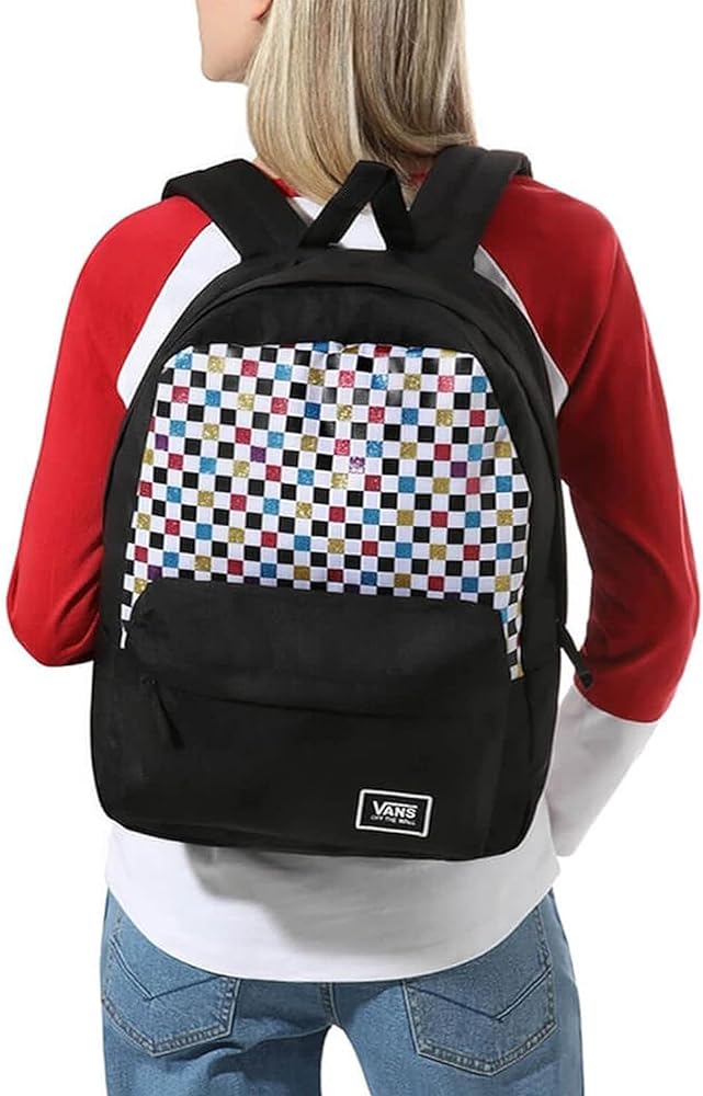 Vans Realm Bag Glitter Check