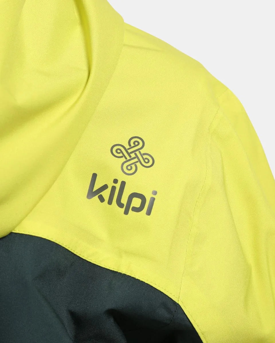 Giacca da esterno per ragazzi Kilpi Orle-JB giallo-verde 146