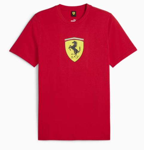 Heren T-shirt Scuderia Ferrari Race - Katoen & Sportief
