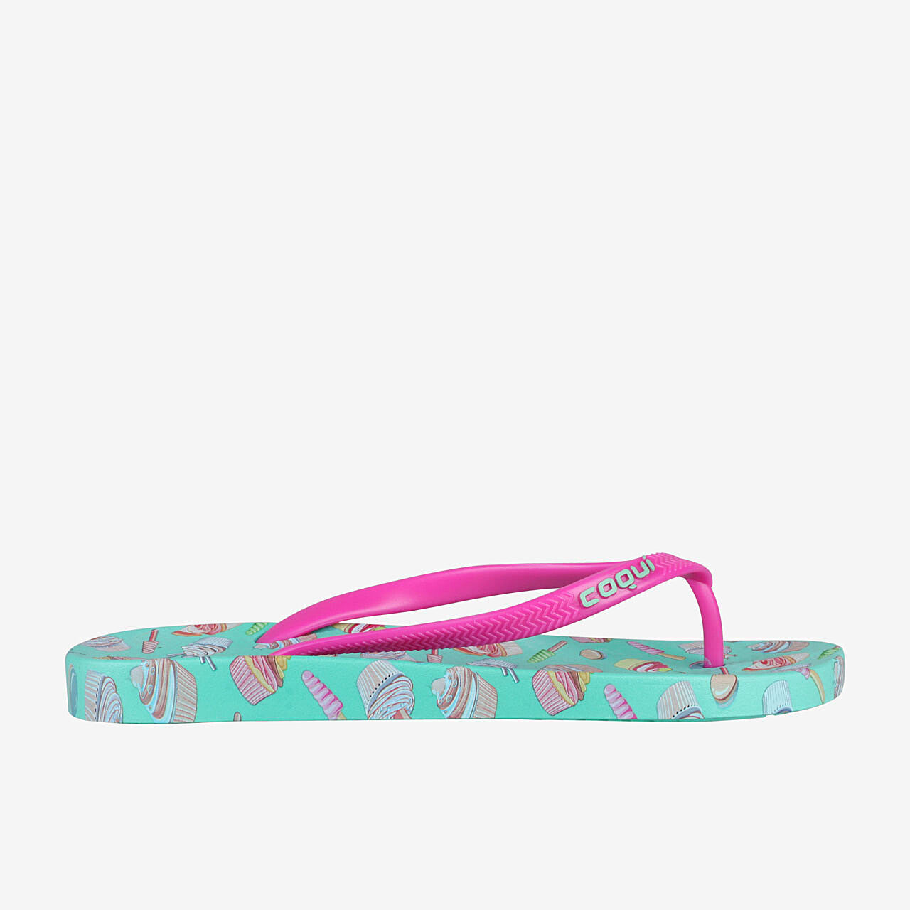 Flipflops för kvinnor COQUI KAJA Cupcake fuchsia 36