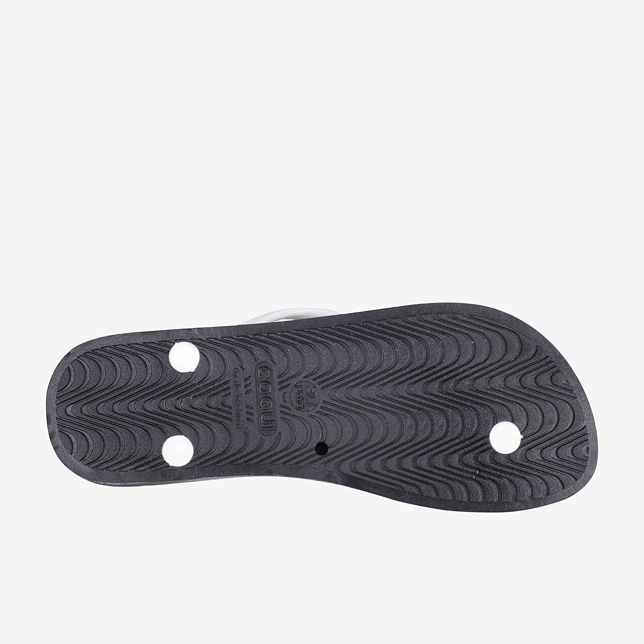 Smeach-flops na mBan COQUI KAJA Cleite dubh 36