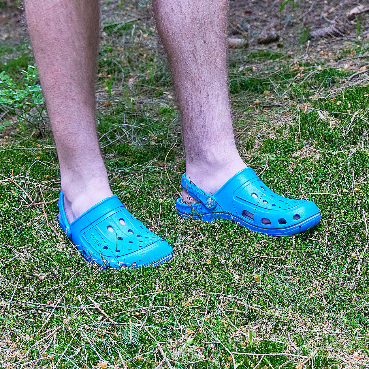 Zuecos de hombre COQUI JUMPER Azul mar/Dk. gris 45