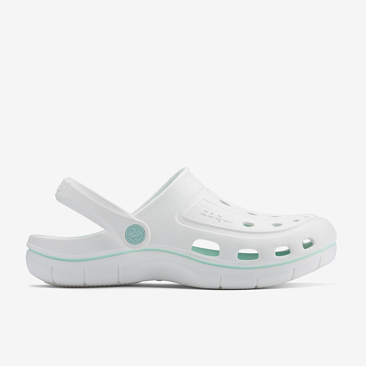 Zoccoli Donna COQUI JUMPER Bianco/Lt. menta 42