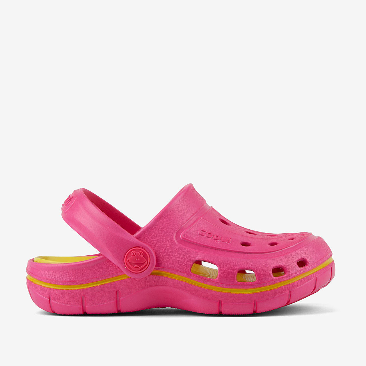 Dětské dřeváky COQUI JUMPER Lt. fuchsia/Citrus 28/29