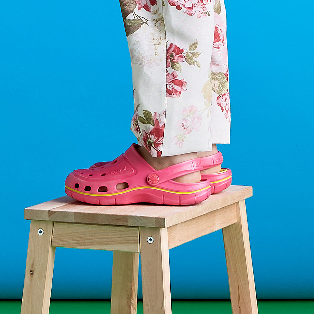 Clogaí leanaí COQUI Geansaí Lt. fuchsia/Citrus 28/29