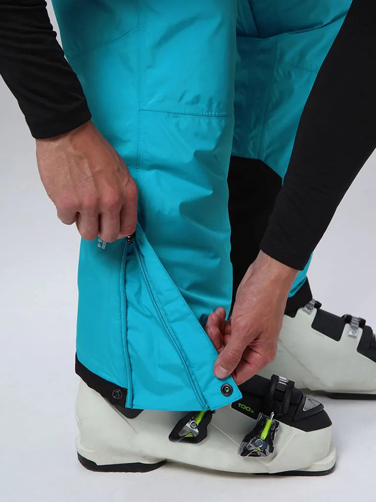 Pantaloni de schi pentru bărbați oripur albastru l