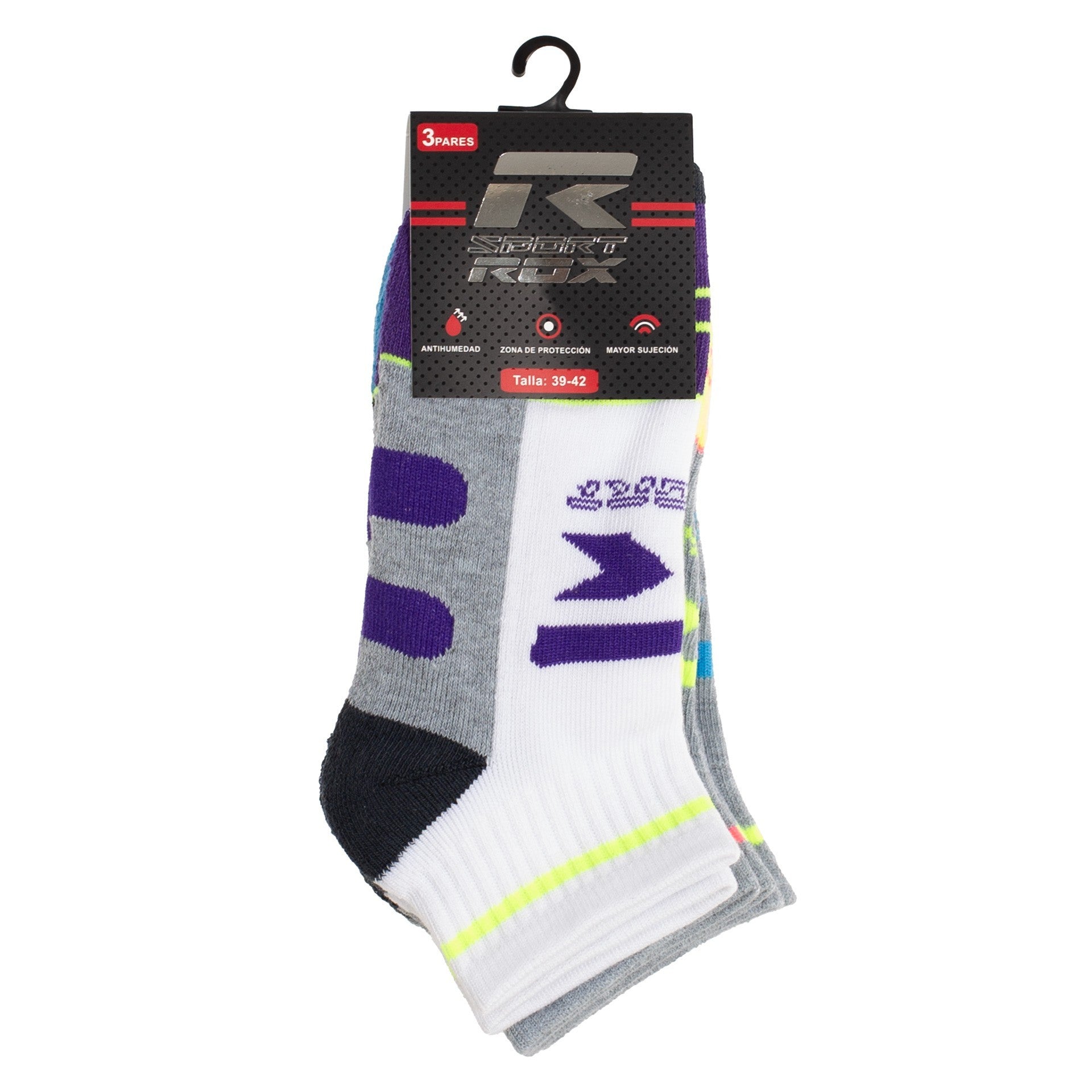 Pack 3 páry nebo ponožky Rox R-siroco 2.0