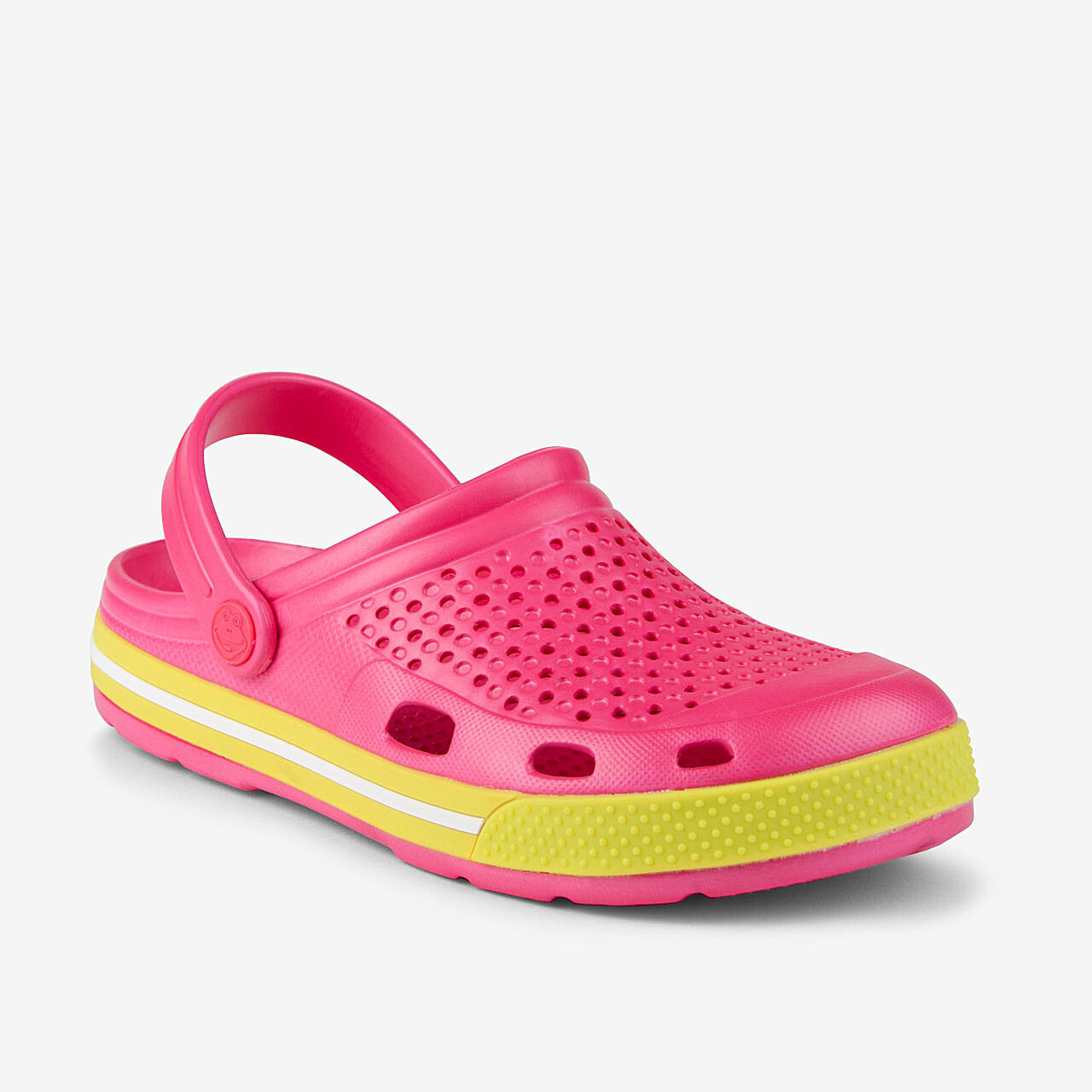 Coqui Lindo Dames Slippers Fuchsia-Citrus Maat 36
