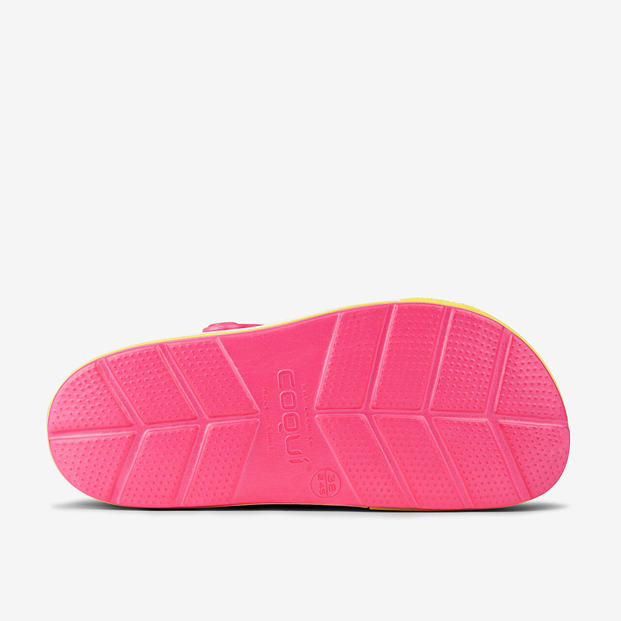 Coqui Lindo Slippers Slippers Fuchsia Citrus Méid 36
