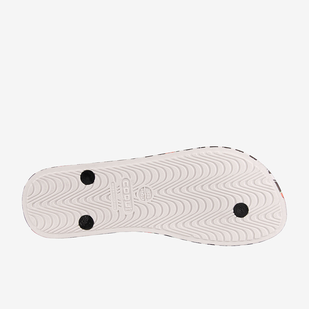 Flipflops för kvinnor COQUI KAJA Melon ränder 36