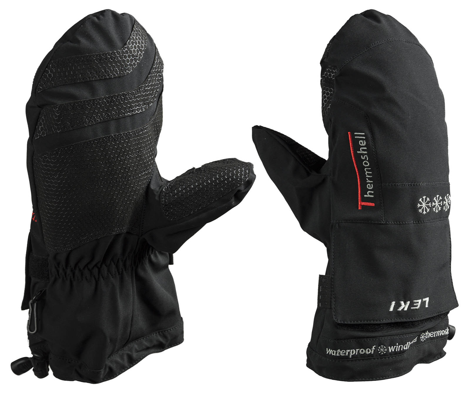 Leki Thermoshell Ski Gloves Covers 10.5