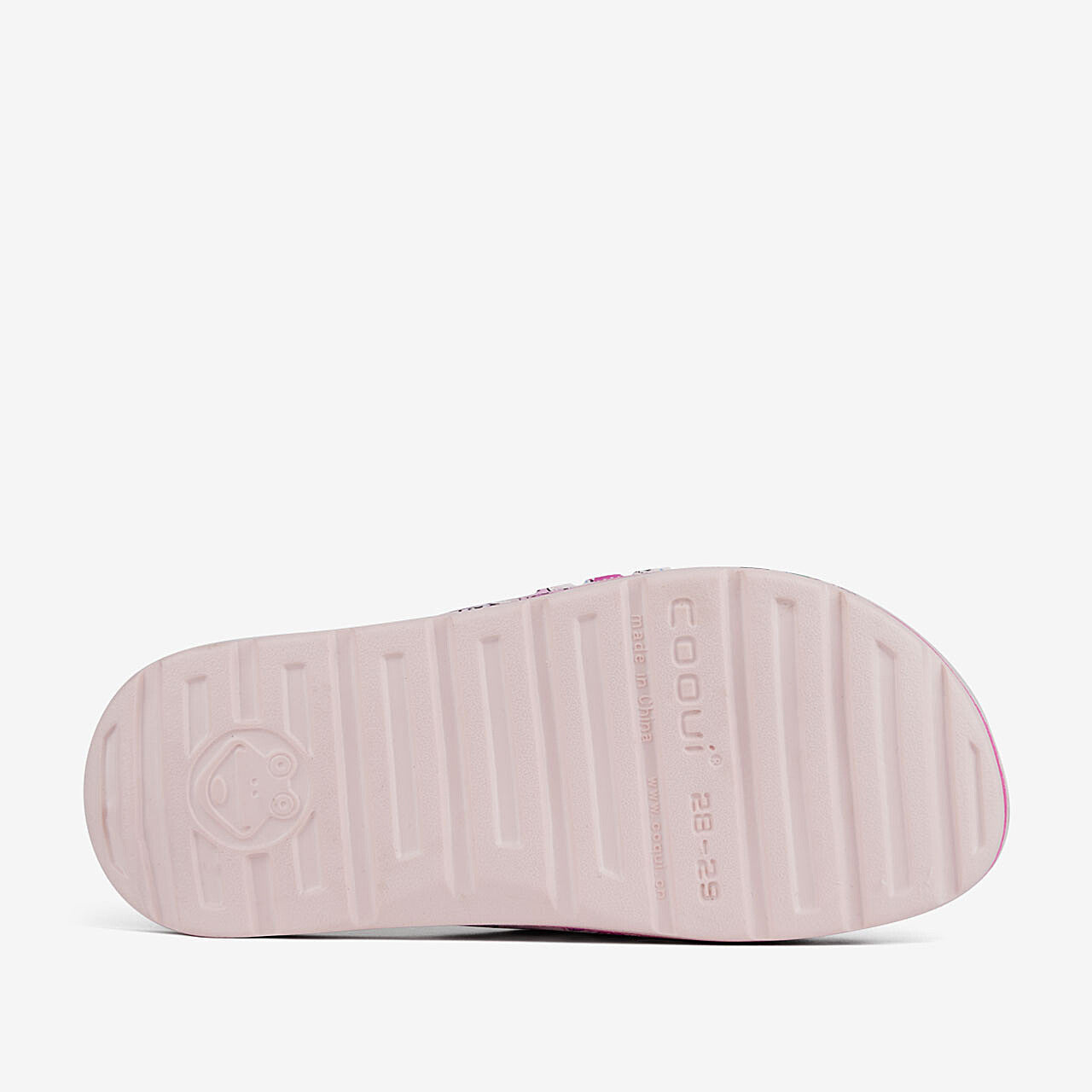 Ciabatte da bambino COQUI LONG PRINTED Rosa confetto 28/29