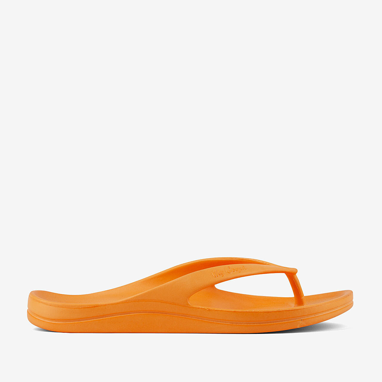 Damas Slippers Coqui Naitiri 1330 - Naranja clara, tamaño 36
