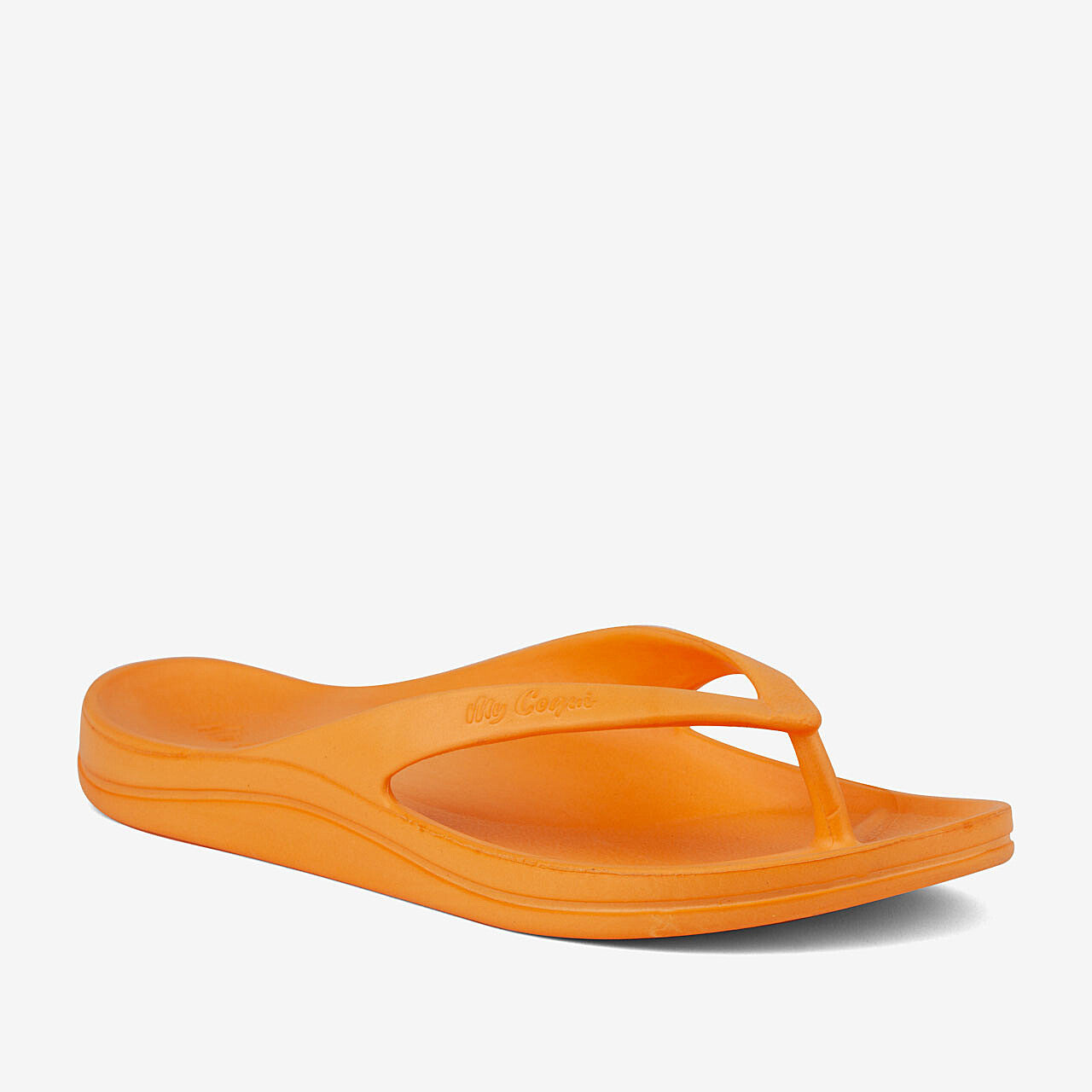 Damas Slippers Coqui Naitiri 1330 - Naranja clara, tamaño 36