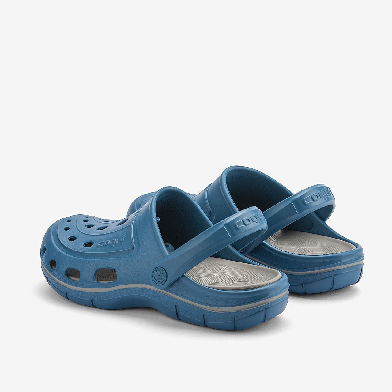 Zuecos de Hombre COQUI JUMPER Azul Niágara/Gris 47