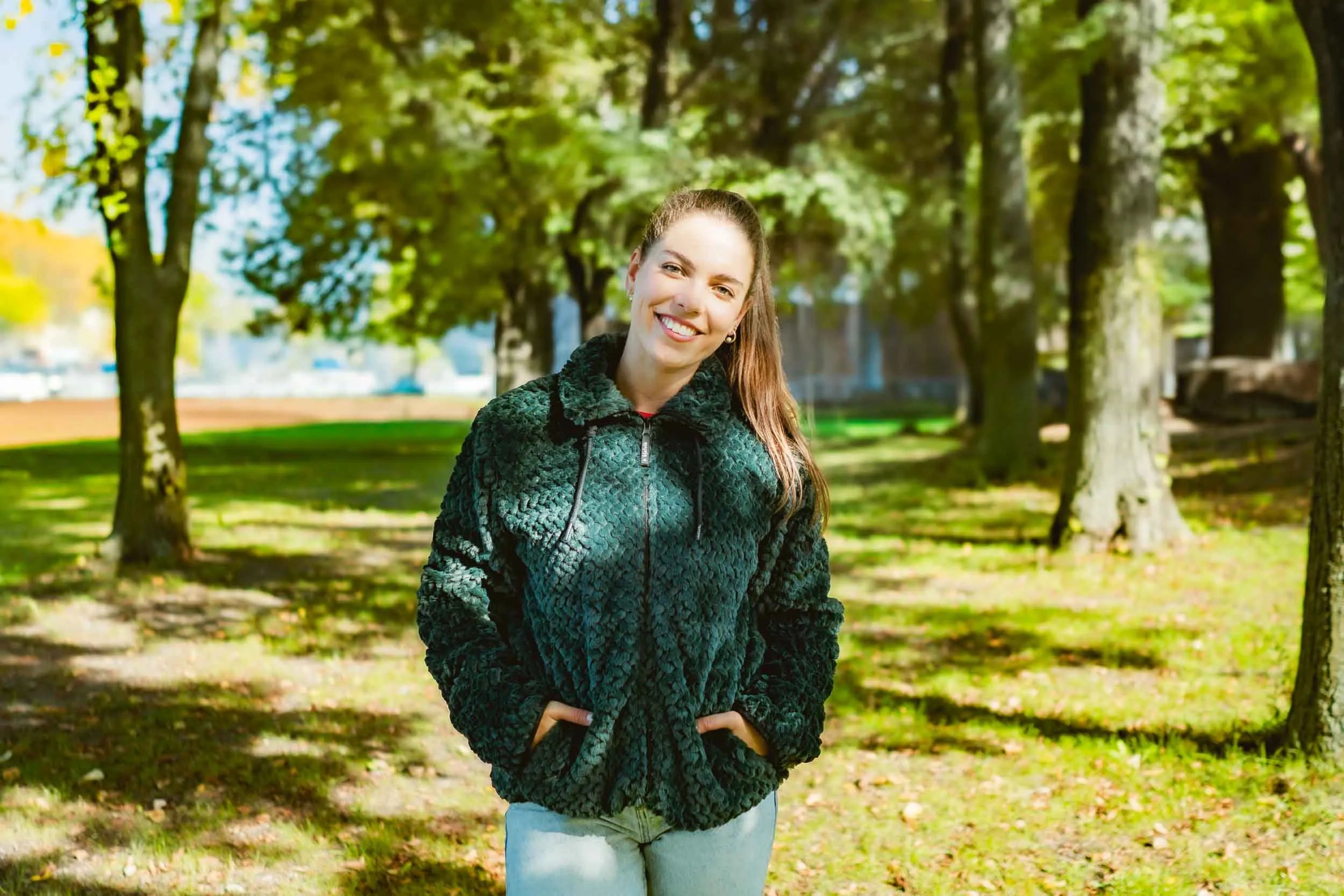 Kjelvik Ladies Sweatshirt Ann 60 Green - Comfort & Style