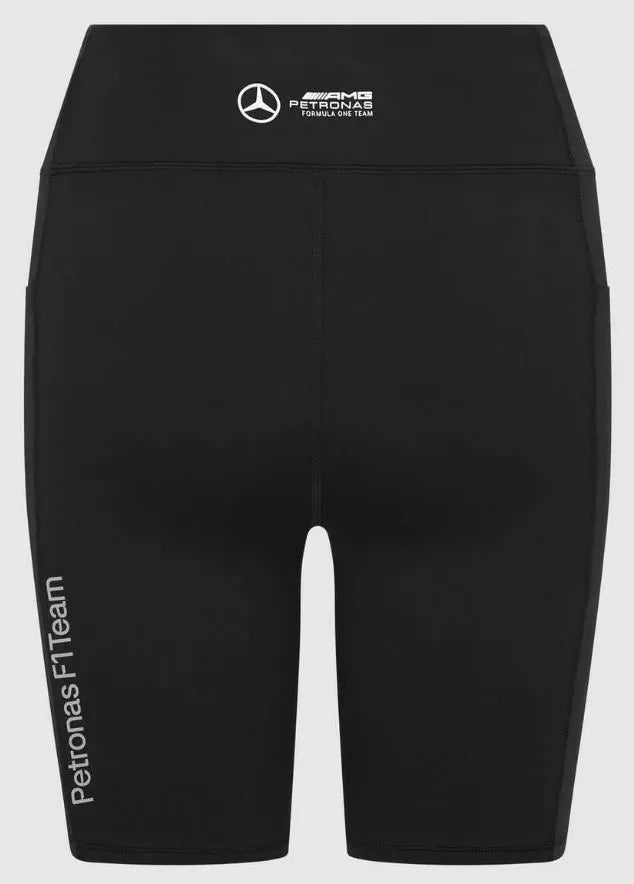 Damesfietsbroek Mercedes WMNS MAPF1 FW FIETSBROEK Zwart XL