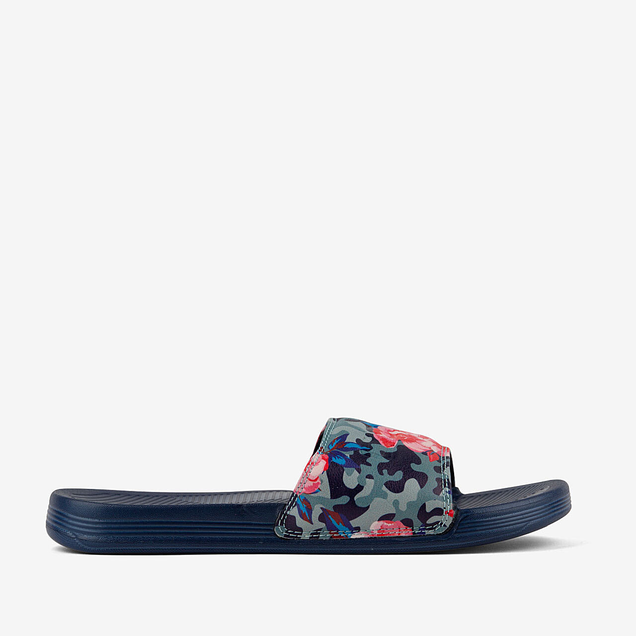 Damen-Slides COQUI SANA Marineblaue Tarnrosen 40