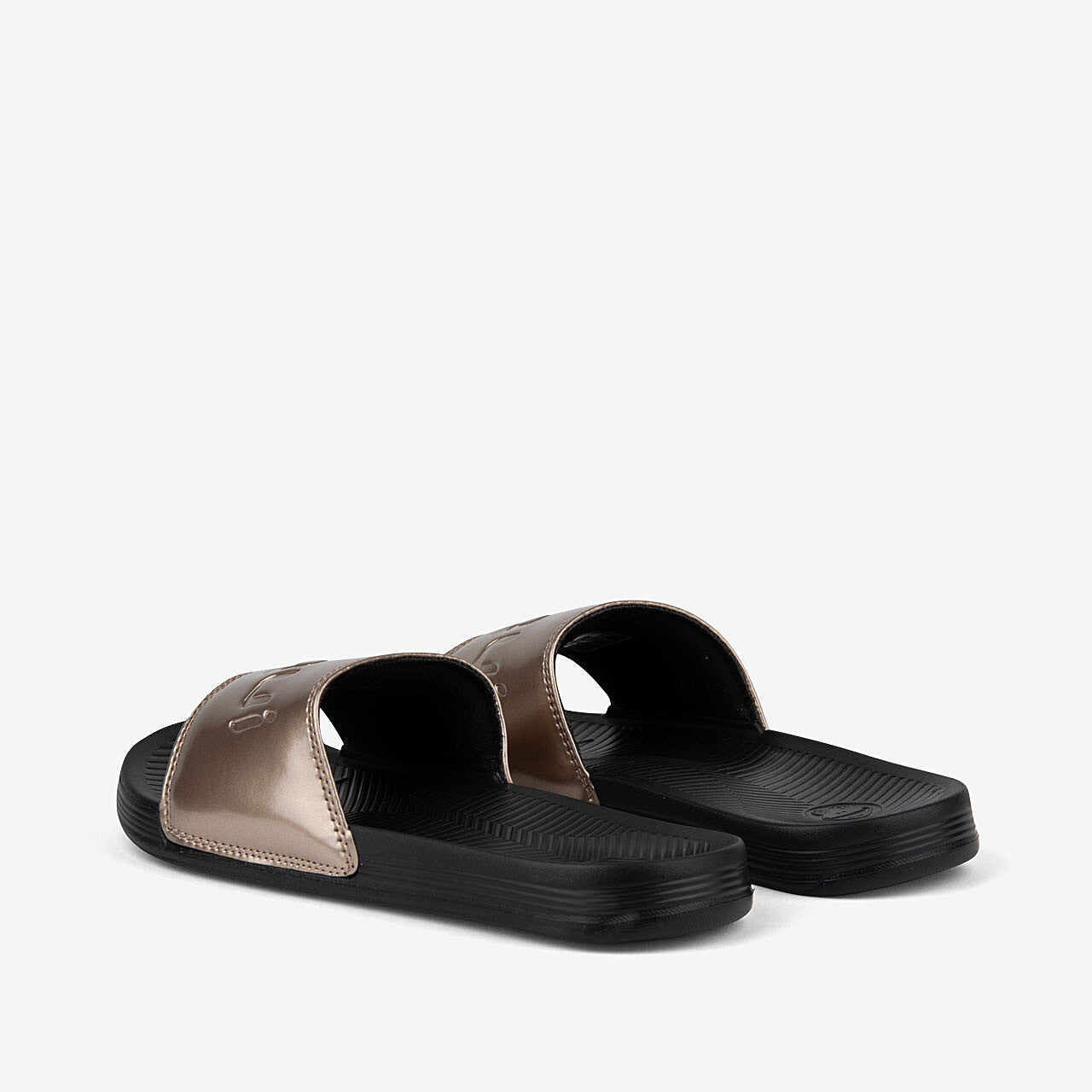 Chanclas de Mujer COQUI SANA Negro/Bronce 36