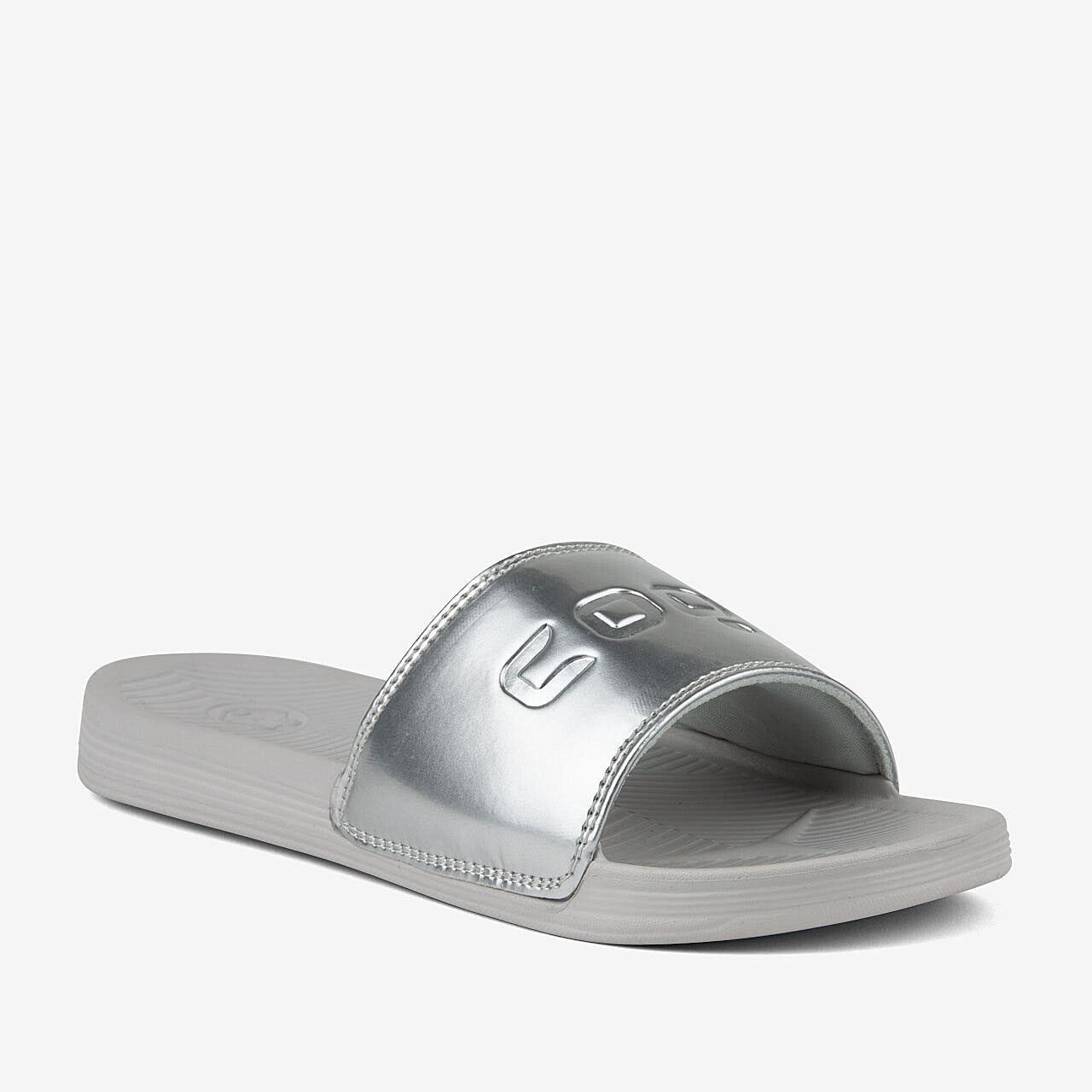 Chanclas Mujer COQUI SANA Gris caqui/Plata 36