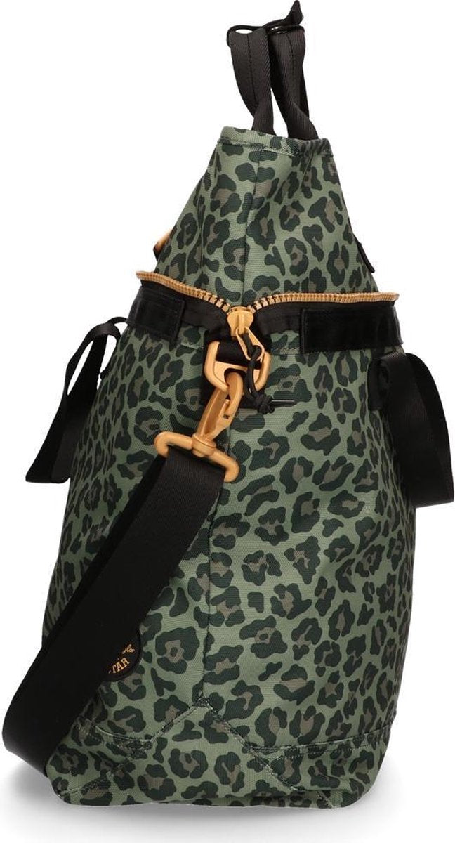 Converse Tote Bag Olive Leopard