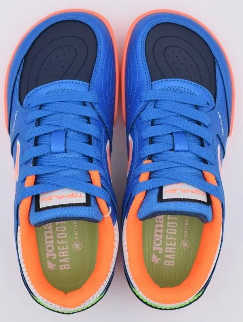 Bróga laistigh joma cosnochta barr flex jr 2504 gorm faoi dhíon 37