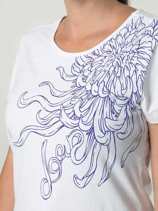 Dames t-shirt loaf abblina, s