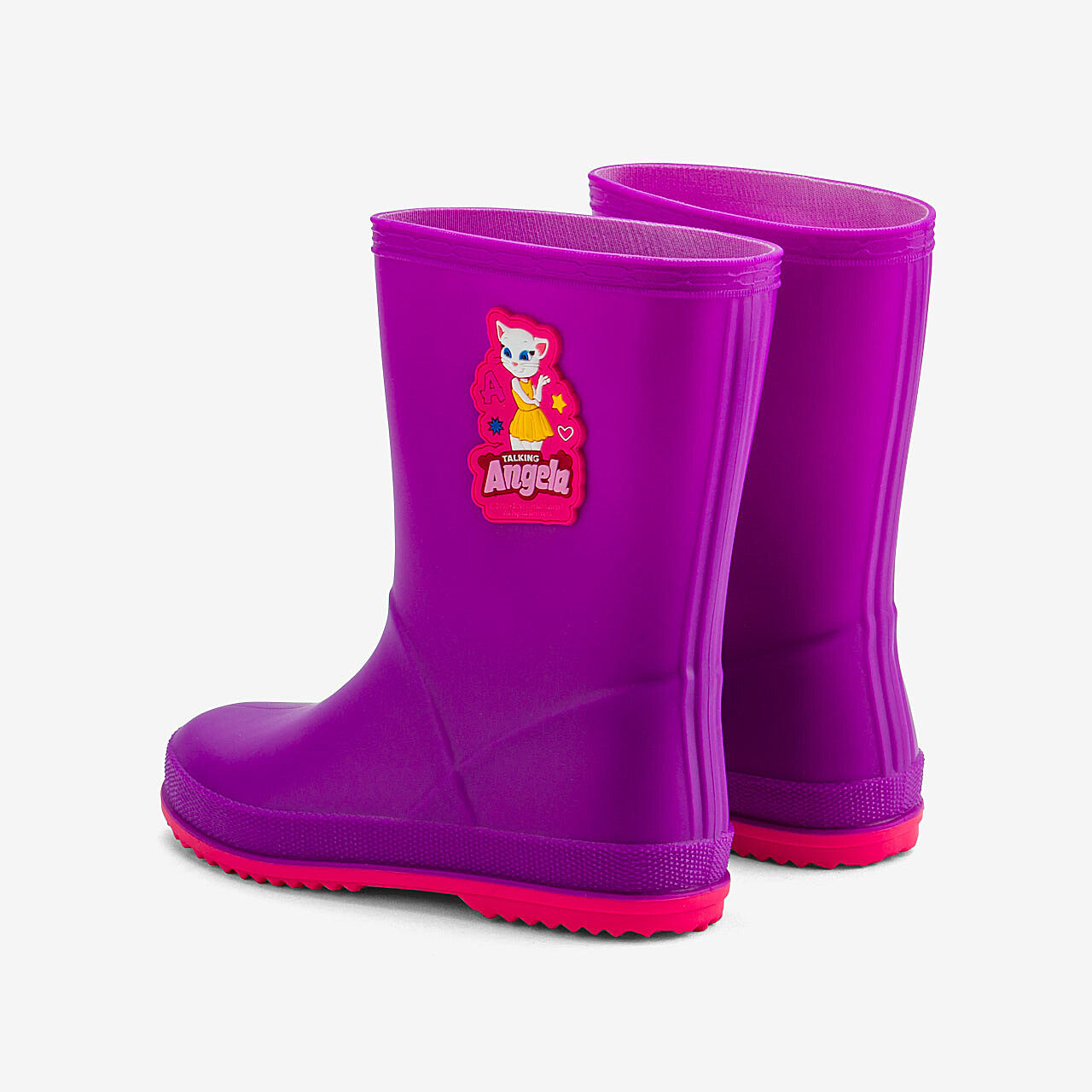 Dětské boty do deště COQUI RAINY Talking Tom and Friends Purple/Lt. fuchsie 24