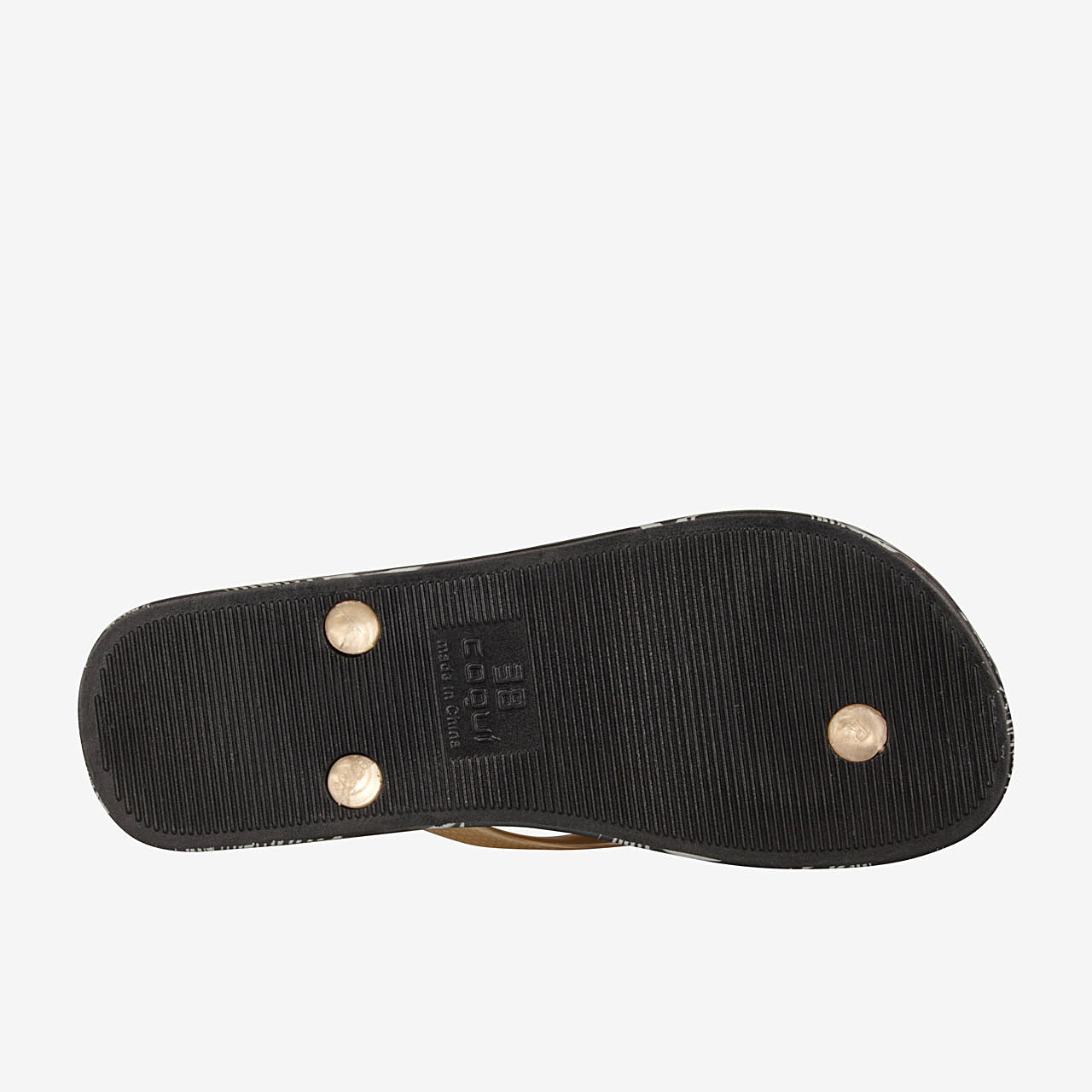 Flops smeach na mban Coqui Kaja 1325 Black-Gold 37