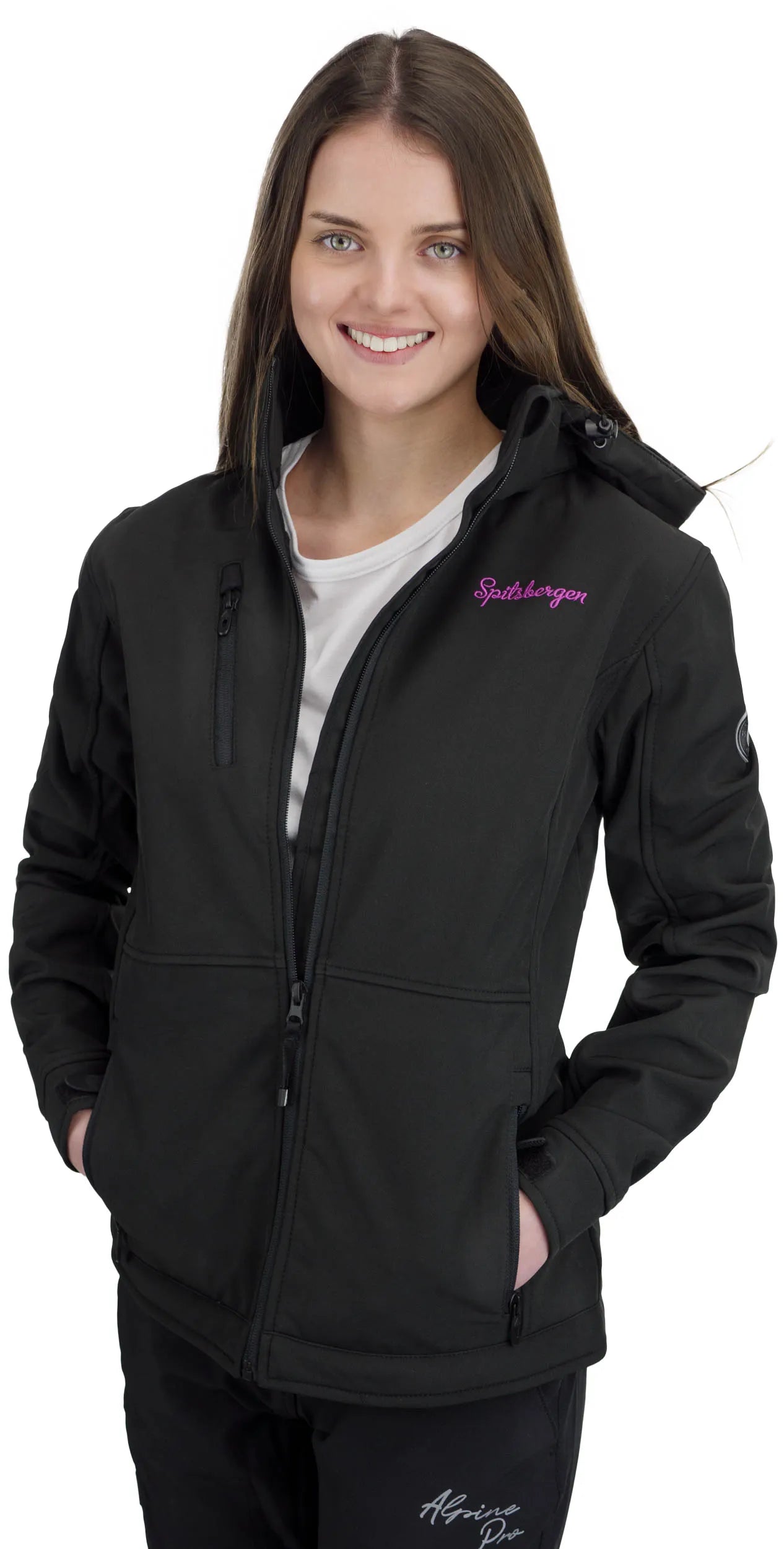 Veste Softshell pour dames Spitbergen 3-LAAGS Black