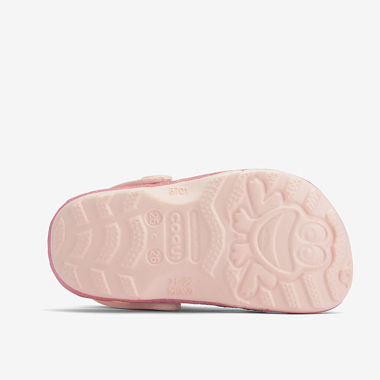 Kinderklompen COQUI LITTLE FROG Snoeproze glitter 20/21