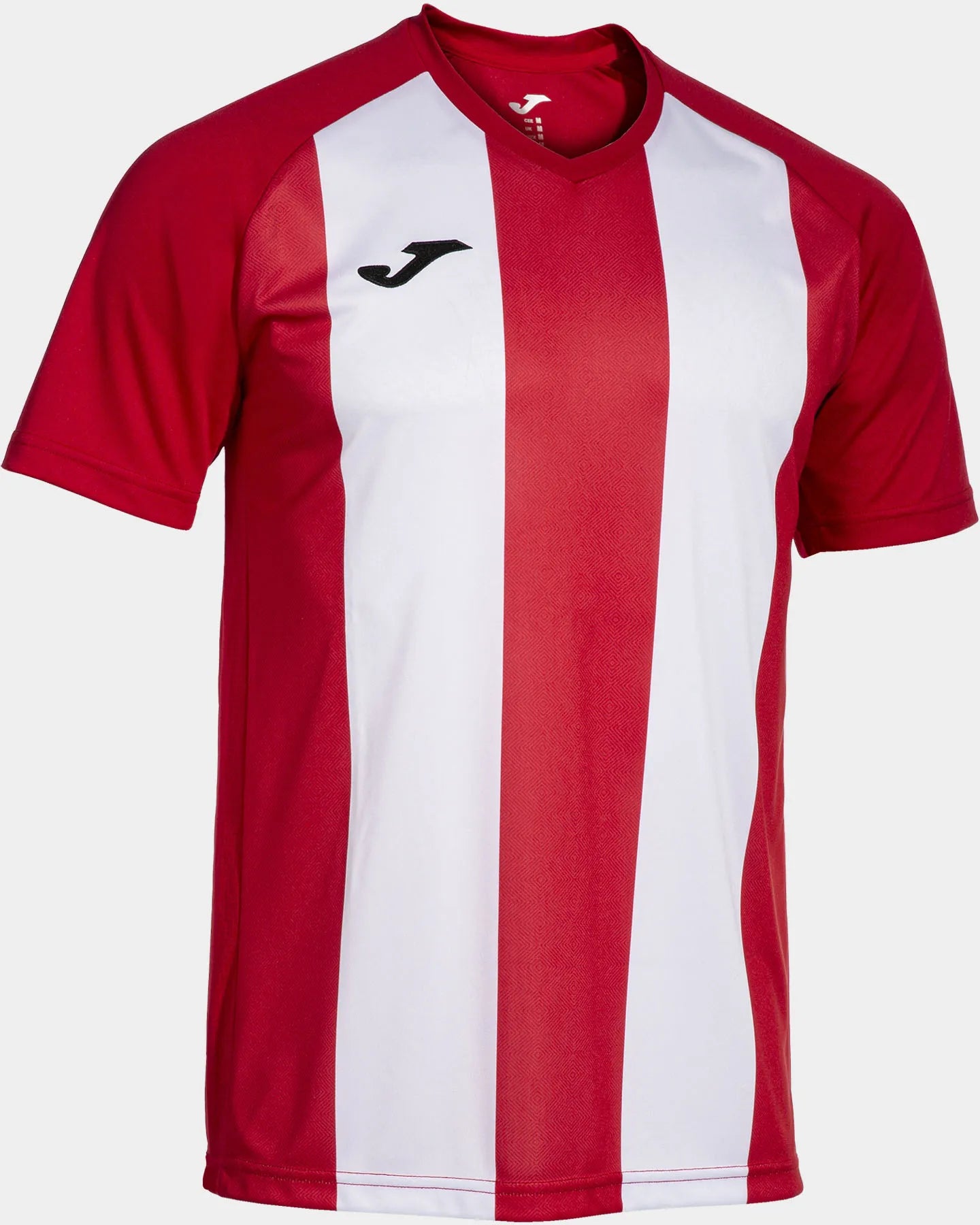 Joma Inter IV rot-weißes T-Shirt 2xs-Sports & atmungsaktiv